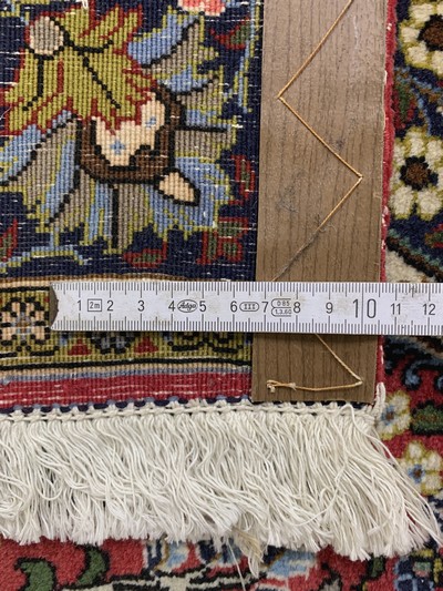 27045004d - Ghom Kork, Persien, Ende 20.Jhd, Korkwolle,ca. 160 x 106 cm, EHZ: 2 Schätzpreis: 490, ...