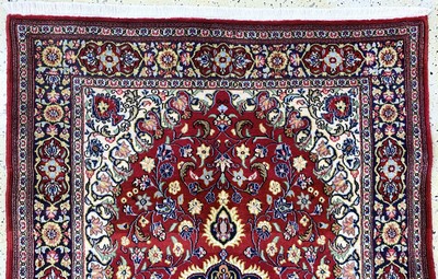 27045006a - Ghom Kork, Persien, Ende 20.Jhd, Korkwolle auf Baumwolle, ca. 175 x 120 cm, EHZ: 2 ...