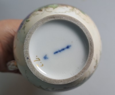 27045070f - Mokkakanne und Zuckerdose, KPM Berlin, 20.Jh. , Porzellan, Goldstaffage, feine wohl ...