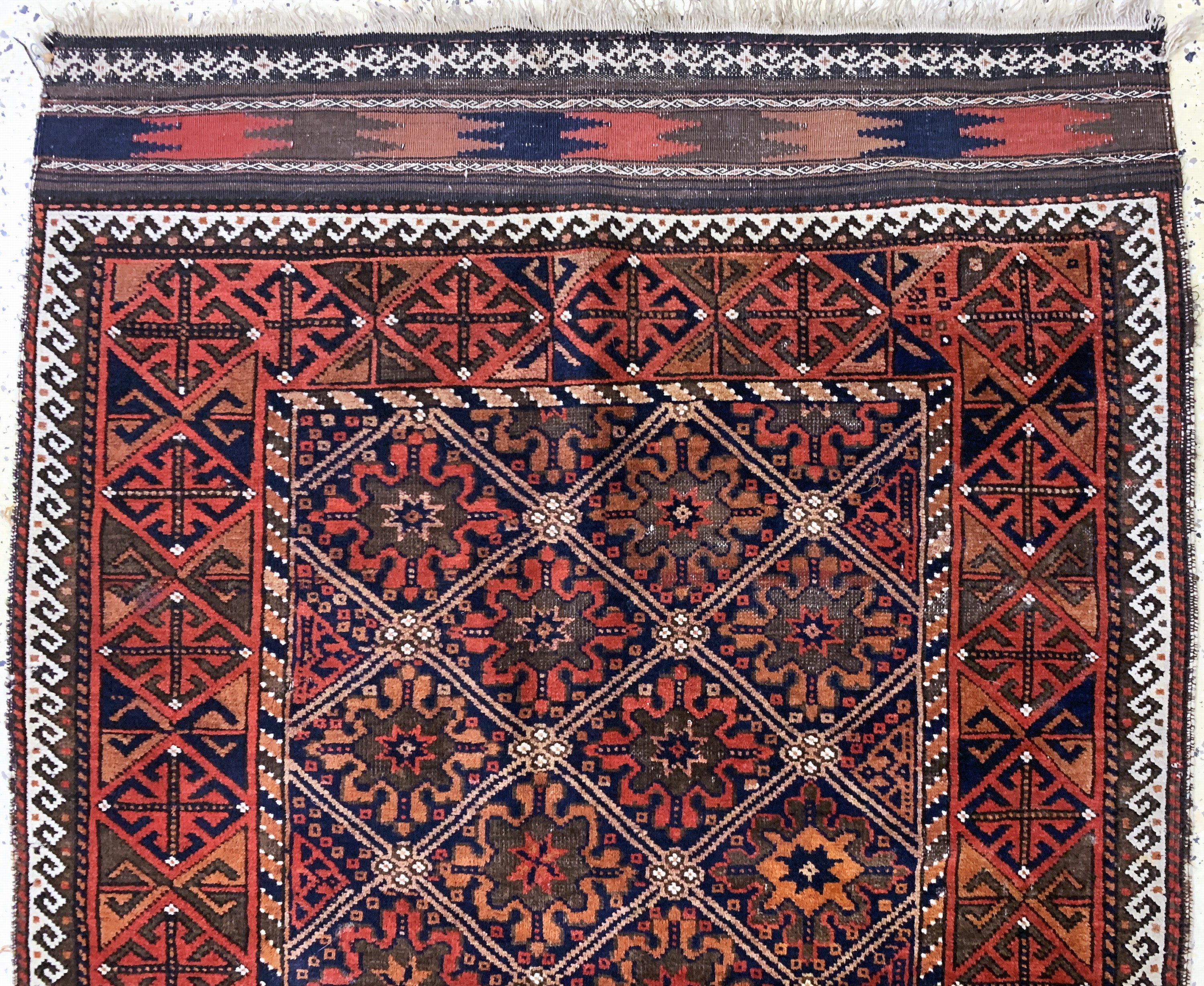 Detail e: 2 Lots Belutsch antik, Persien, 19.Jhd, Wolle auf Wolle, ca. 162 x 110 cm, EHZ: 3
