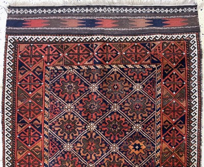 27045593e - 2 Lots Belutsch antik, Persien, 19.Jhd, Wolle auf Wolle, ca. 162 x 110 cm, EHZ: 3 ...