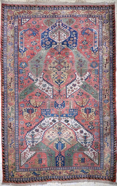 Image Antiker Sumakh, Kaukasus, 19.Jhd, Wolle aufWolle, ca. 315 x 203 cm, EHZ: 2, (kleine ...