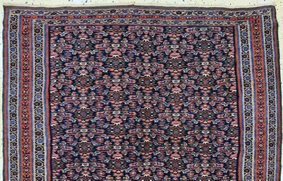 27045598a - Antike Senneh Kelim fein, Persien, 19.Jhd, Wolle auf Baumwolle, ca. 215 x 140 cm, EHZ: ...