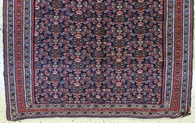 27045598c - Antike Senneh Kelim fein, Persien, 19.Jhd, Wolle auf Baumwolle, ca. 215 x 140 cm, EHZ: ...