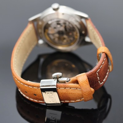 27045673c - GLASHÜTTE Original Senator Herrenarmbanduhr in Stahl mit Mondphase, Automatik, beids. ...