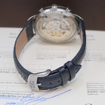 27045675c - GLASHÜTTE Senator Sixties Herrenchronograph in Stahl, Automatik, beids. vergl. Geh., ...