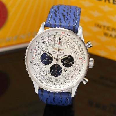 27045690a - BREITLING Navitimer Cosmonaute Armbandchronograph Referenz A22322, Automatik, ...