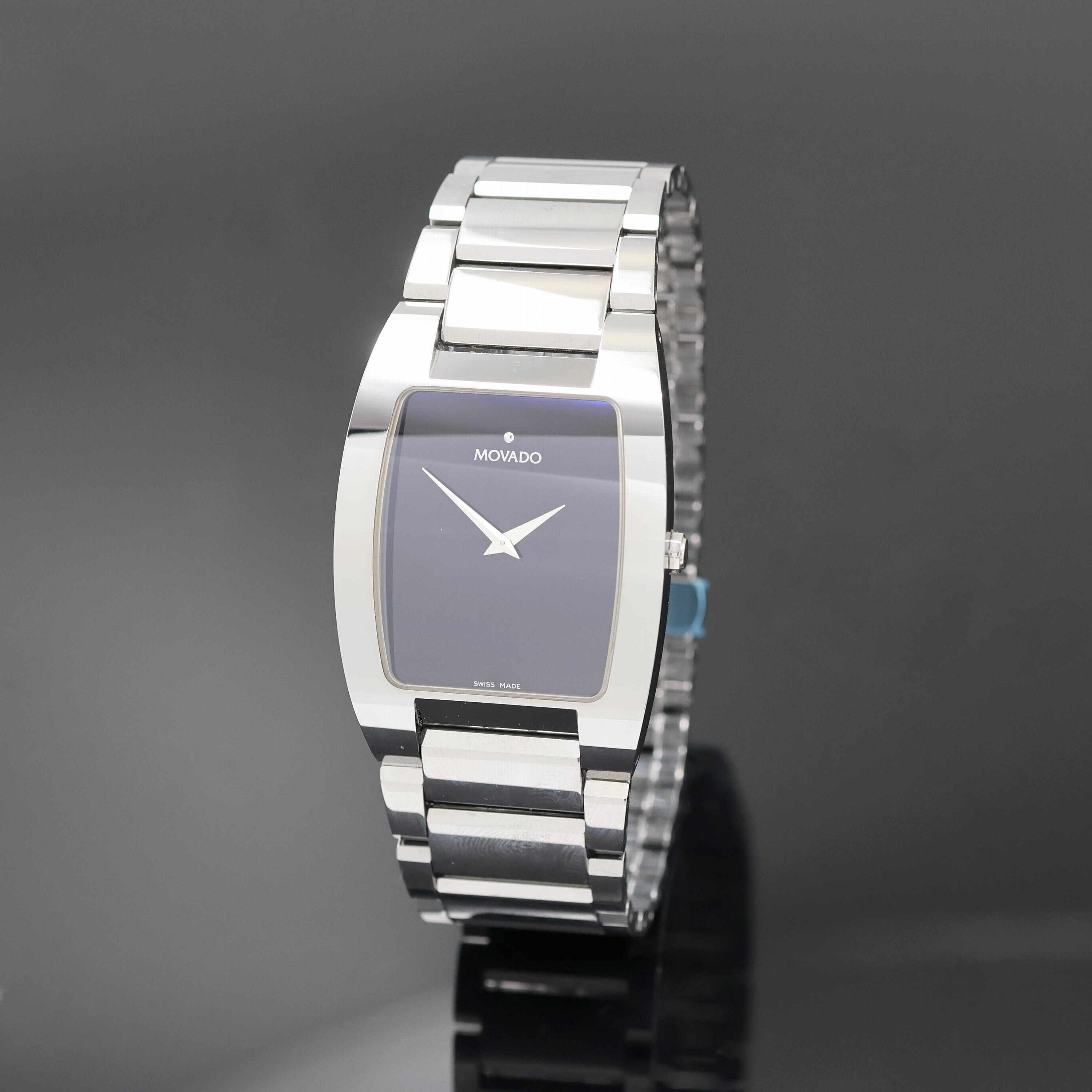 Image 27045752 - MOVADO Fiero Herrenarmbanduhr Referenz 89 C6 1453, quarz, Wolfram inkl. orig. ...