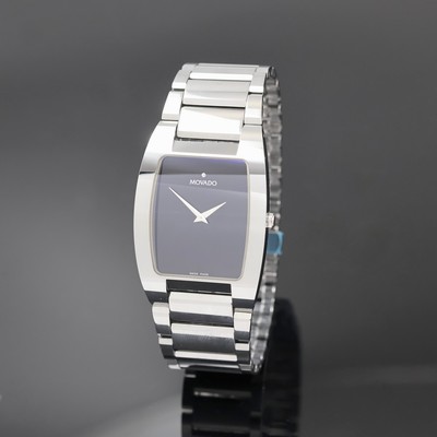 Image MOVADO Fiero gents wristwatch reference 89 C6 1453, quartz, tungsten including original ...