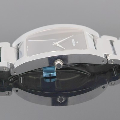 27045752d - MOVADO Fiero Herrenarmbanduhr Referenz 89 C6 1453, quarz, Wolfram inkl. orig. ...