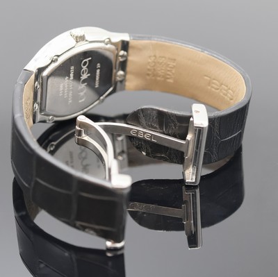 27045754c - EBEL Beluga Damenarmbanduhr Referenz 9656G31, quarz, Edelstahlgeh. inkl. orig. Lederband ...