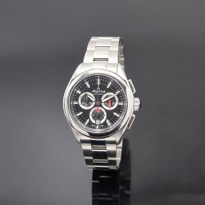 Image ALPINA Alpiner Herrenchronograph Referenz AL373X4E6, quarz, Edelstahlgeh. inkl. orig. ...
