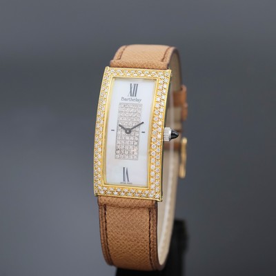 Image BARTHELAY Damenarmbanduhr Serie Ladybird in GG 750/000 Referenz 55200, quarz, ...