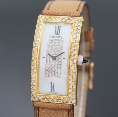 27045758a - BARTHELAY Damenarmbanduhr Serie Ladybird in GG 750/000 Referenz 55200, quarz, ...