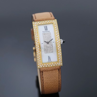 27045758b - BARTHELAY Damenarmbanduhr Serie Ladybird in GG 750/000 Referenz 55200, quarz, ...