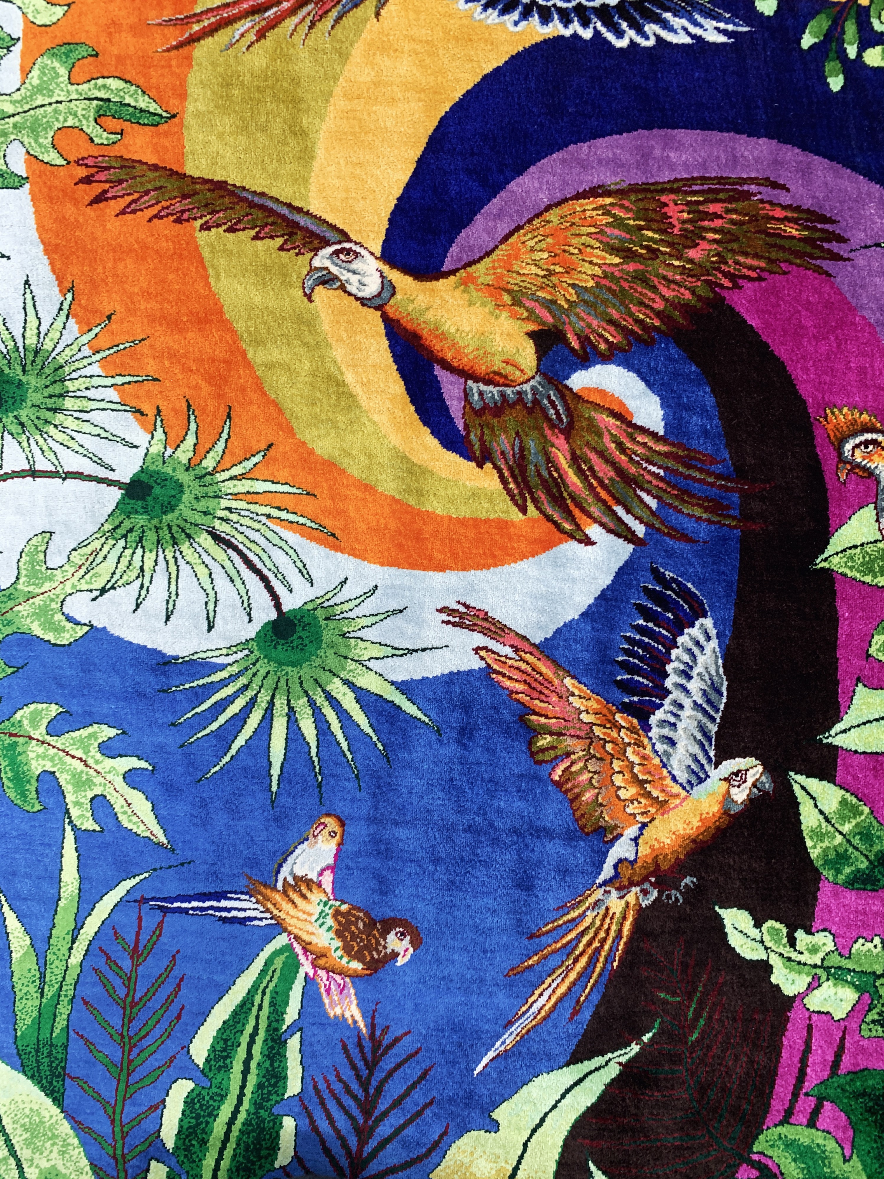 Detail f: Ghom Seide fein signiert, Persien, ca. 20 Jahre, reine Naturseide, ca. 153 x 103 cm, ca.1,0 Mio. Kn/qm, (Sehr guter Zustand)