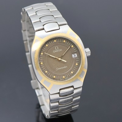 27045823b - OMEGA Seamaster Polaris Armbanduhr Referenz 396.1022/396.1222, Schweiz um 1990, quarz, ...