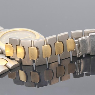 27045824e - OMEGA Seamaster Polaris in Titan/Gold Referenz 1960257/3960952, quarz, GG intarsiert, ...