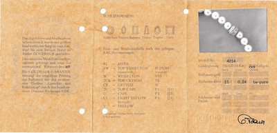 27045842a - GOLDBAUR turquoise-diamond-Akoya cultured pearl-lot , YG 750/000, 1 x ring with oval ...