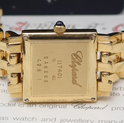 27045866e - CHOPARD Damenarmbanduhr in GG 750/000 Referenz 11/7401, quarz, 2-teil. Geh. inkl. ...