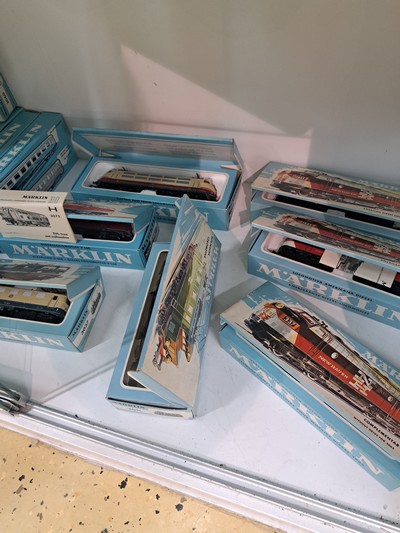 27045874c - Konvolut Modelleisenbahnen: Märklin, Spur H0, Bj. überwiegend 1958-1972, ...