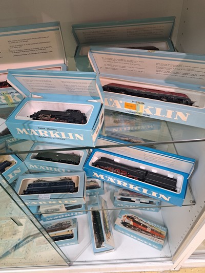 27045874d - Konvolut Modelleisenbahnen: Märklin, Spur H0, Bj. überwiegend 1958-1972, ...