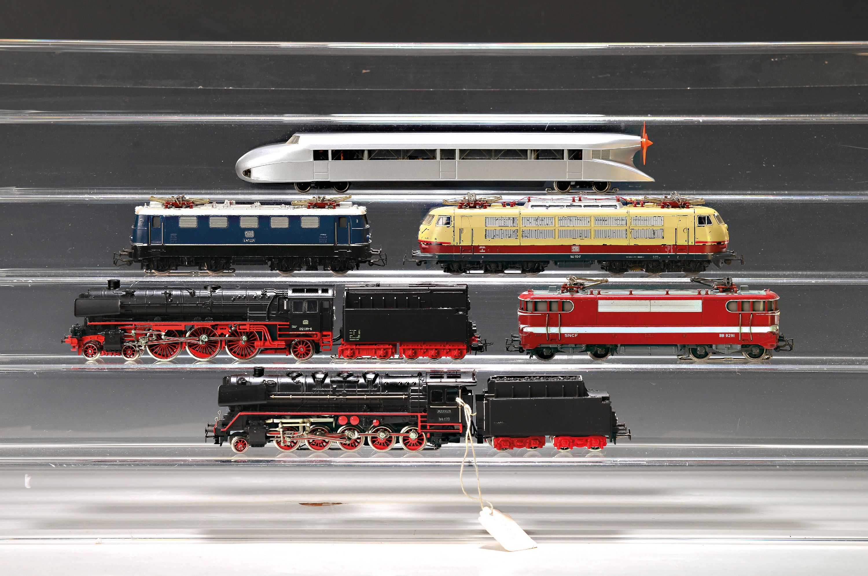 Image 27045958 - Konvolut Modelleisenbahnen: Märklin, Spur H0 , aus verschiedenen Zeiten, Loks ca. 1958 ...