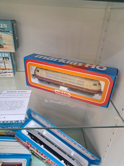 27045958g - Konvolut Modelleisenbahnen: Märklin, Spur H0 , aus verschiedenen Zeiten, Loks ca. 1958 ...