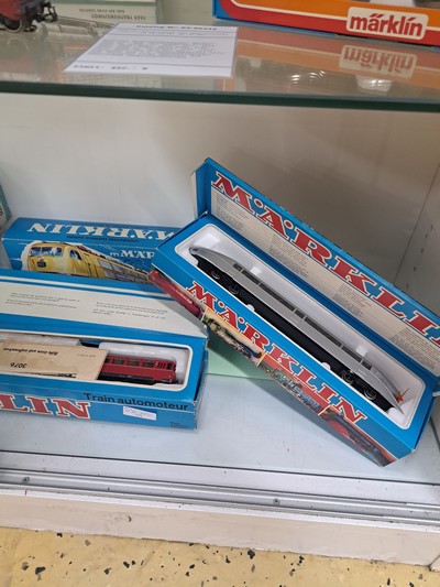 27045958h - Konvolut Modelleisenbahnen: Märklin, Spur H0 , aus verschiedenen Zeiten, Loks ca. 1958 ...