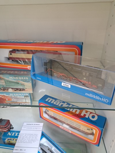 27045958i - Konvolut Modelleisenbahnen: Märklin, Spur H0 , aus verschiedenen Zeiten, Loks ca. 1958 ...