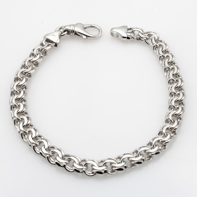 27046472a - Garibaldiarmband, WG 585/000, Karabiner- schl., L. ca. 21 cm