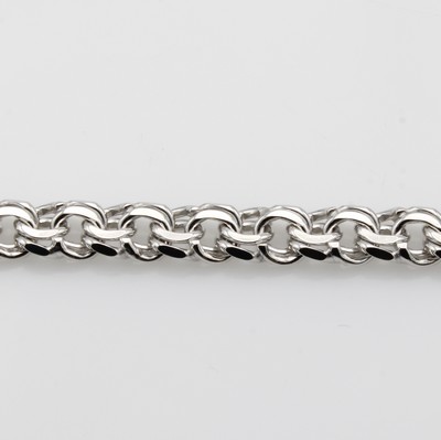 27046472b - Garibaldiarmband, WG 585/000, Karabiner- schl., L. ca. 21 cm