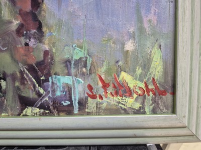 27047062c - Frits Lucien Ohl, 1904 Palembang/Indonesien- 1976 Den Haag, indonesische Bauern beim ...