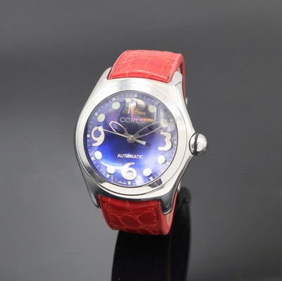 Image CORUM Bubble Herrenarmbanduhr Referenz 82.150.20, Automatik, beids. vergl. Edelstahlgeh. ...