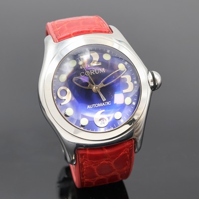 27047175b - CORUM Bubble Herrenarmbanduhr Referenz 82.150.20, Automatik, beids. vergl. Edelstahlgeh. ...