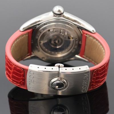 27047175c - CORUM Bubble Herrenarmbanduhr Referenz 82.150.20, Automatik, beids. vergl. Edelstahlgeh. ...