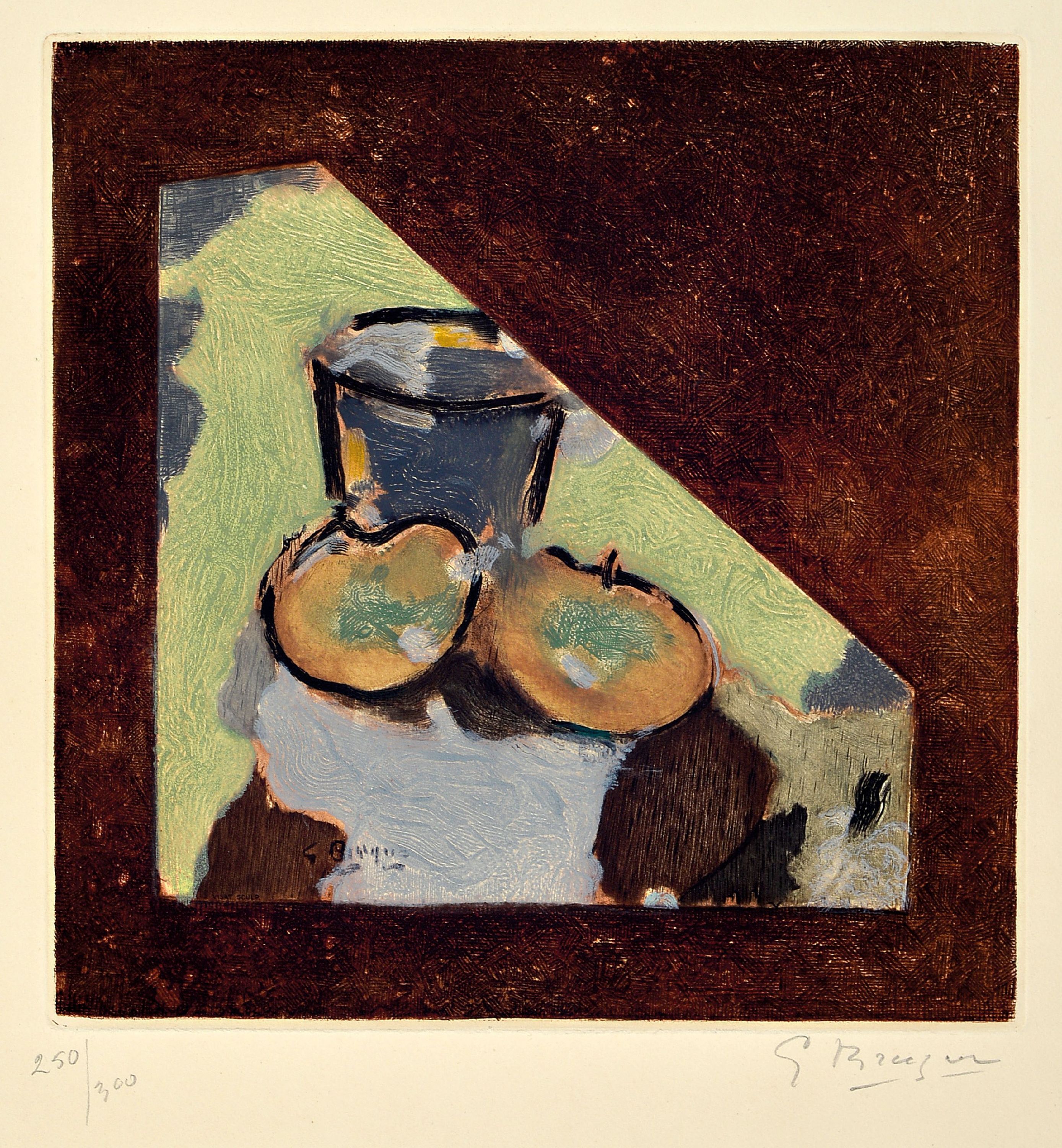 Image 27047256 - Georges Braque, 1882-1963, Stillleben, Farblithographie, handsigniert, num. 250/300, ...