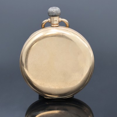 27047254a - WALTHAM Herrensavonette in RG 375/000, USA um 1920, glattes 3-Deckel Gold Dennison Geh. ...