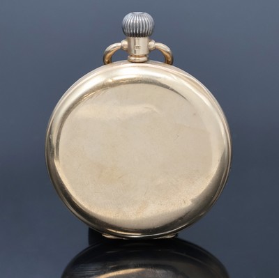 27047254b - WALTHAM Herrensavonette in RG 375/000, USA um 1920, glattes 3-Deckel Gold Dennison Geh. ...