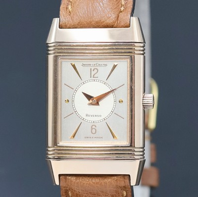 27047317a - Jaeger-LeCoultre Reverso Damenarmbanduhr in RG 750/000 Referenz 260.2.86, Handaufzug, um ...