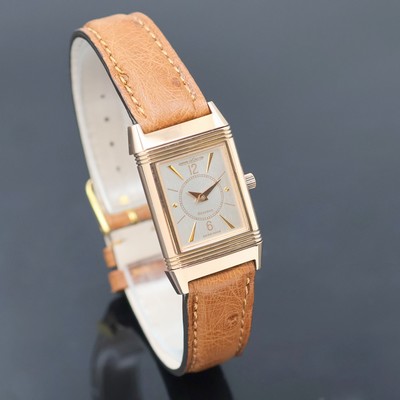 27047317b - Jaeger-LeCoultre Reverso Damenarmbanduhr in RG 750/000 Referenz 260.2.86, Handaufzug, um ...