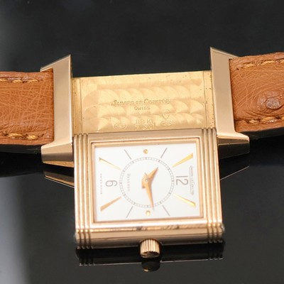 27047317f - Jaeger-LeCoultre Reverso Damenarmbanduhr in RG 750/000 Referenz 260.2.86, Handaufzug, um ...