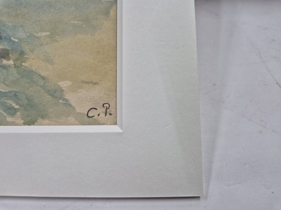 27047911d - Camille Pissarro, 1830-1903, ´Paysage´, rurale Landschaft mit in die Tiefe führendem, ...