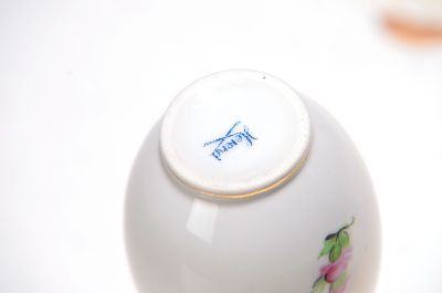 27048046d - Konvolut Service- bzw. Zierobjekte, Herend, Ungarn, 20.Jh., 7x Apponyi grün: Teetasse, ...