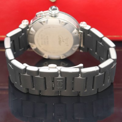 27048061c - CARTIER gents wristwatch model Pasha Seatimer reference 2790, self winding, stainless ...