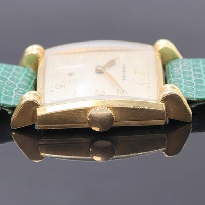27048073c - LONGINES 14k Goldfilled Armbanduhr, Schweiz/USA um 1948, Handaufzug, Boden aufgedr., ...