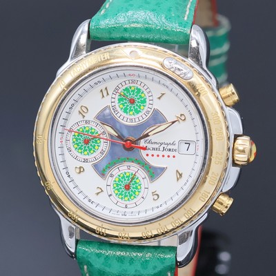 27048075a - MICHEL JORDI auf 499 Stück limitierter Armbandchronograph Referenz 3970, Schweiz um ...