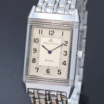 27048078a - Jaeger-LeCoultre Reverso Herrenarmbanduhr in Edelstahl Referenz 250.8.86, Schweiz um ...