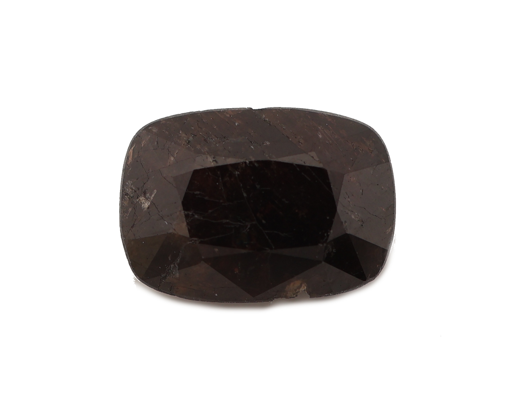 Image 27048123 - Loose Painite, 3.638 ct , 10.56 x 7.47 x 4.67 mm, nick origin Myanmar, Cushion Cut, AGL ...