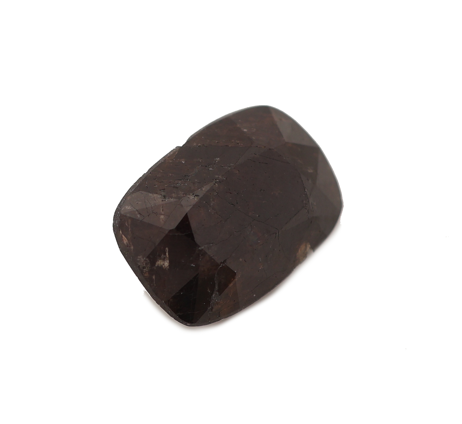 Detail a: Loser Painit, 3.638 ct, 10.56 x 7.47 x 4.67 mm, Ausbruch, Herkunft Myanmar, Cushion Cut, AGL -Expertise anbei, Wertgutachten über 11800EUR anbei